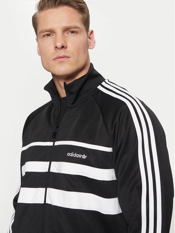 adidas adidas Μπλούζα The First Track JP1046 Μαύρο Regular Fit