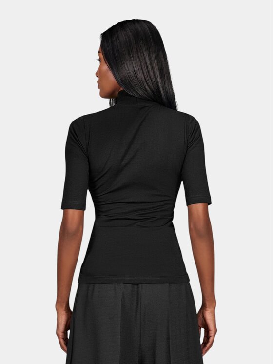 MADE BY SOCIETY MADE BY SOCIETY T-Shirt Depth - T27737 Czarny Basic Fit