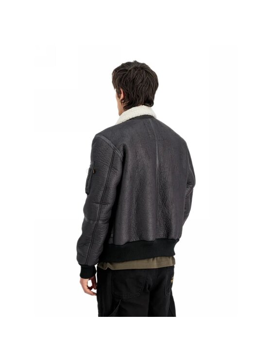 Alpha Industries Alpha Industries Kurtka bomber AI.268129 Czarny Regular Fit