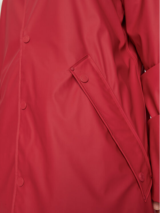 Hunter Hunter Kurtka przeciwdeszczowa HARU0003242 Czerwony Regular Fit