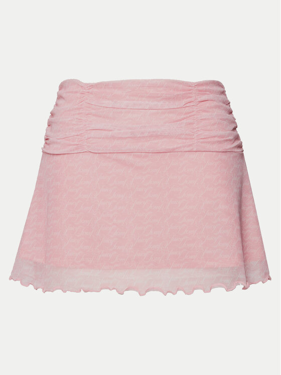 Juicy Couture Juicy Couture Miniszoknya JCWGS23327 Rózsaszín Slim Fit