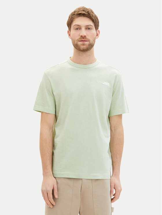 Tom Tailor Tom Tailor Tričko 1040821 Zelená Regular Fit