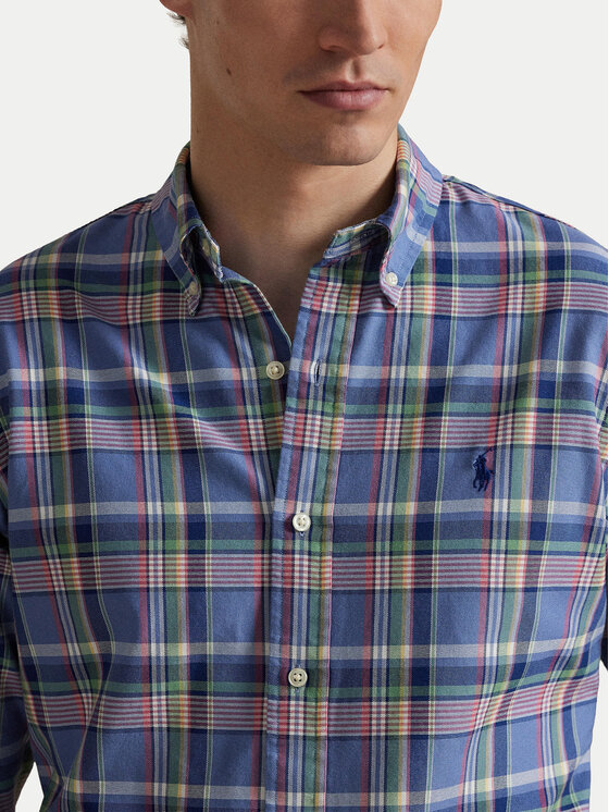 Polo Ralph Lauren Polo Ralph Lauren Cămașă 710922273005 Albastru Custom Fit
