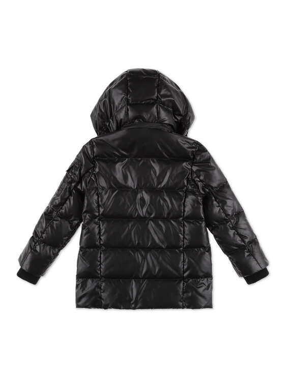PHILIPP PLEIN PHILIPP PLEIN Kurtka puchowa 4937 Czarny Regular Fit