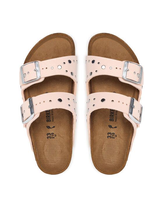 Birkenstock Birkenstock Klapki Arizona Rivets 1032546 M Różowe złoto