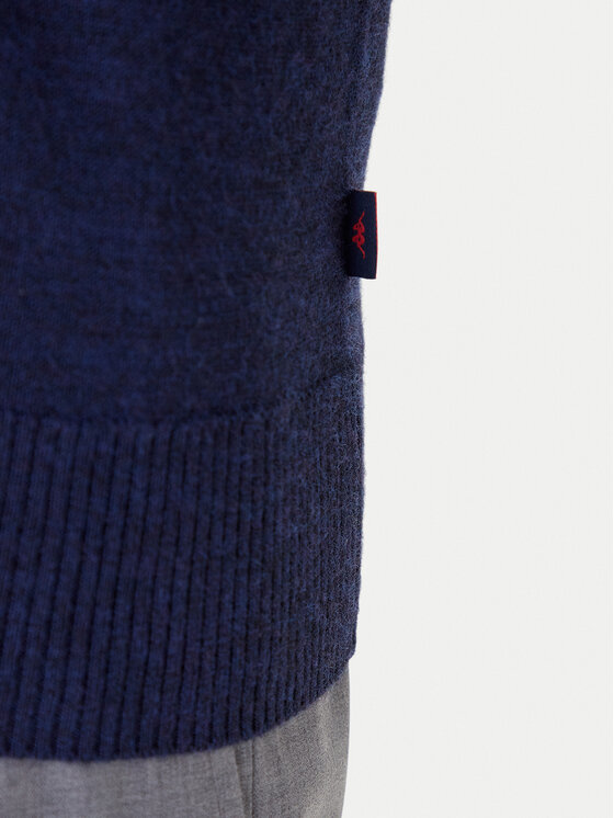 Robe di Kappa Robe di Kappa Rollkragenpullover 6005650 830 Dunkelblau Regular Fit