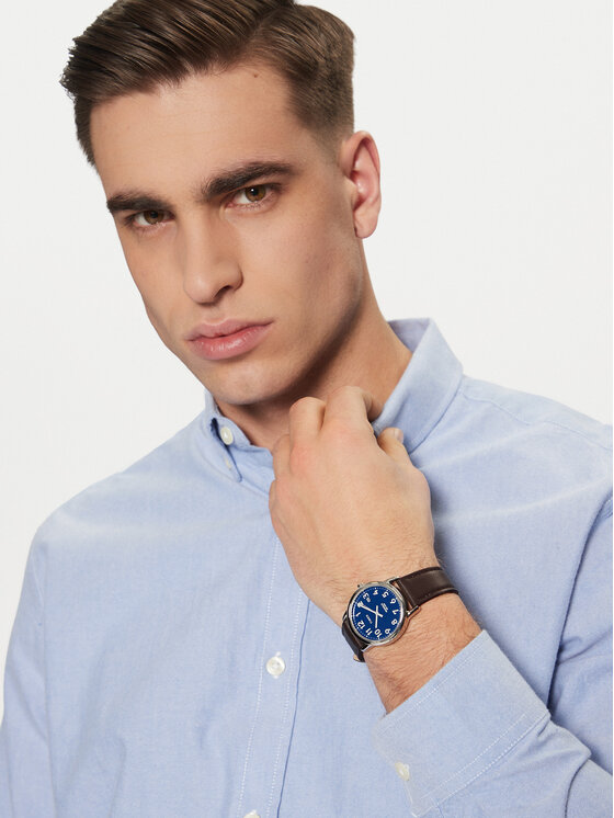 Timex Timex Hodinky Easy Rider TW2V75200 Hnědá