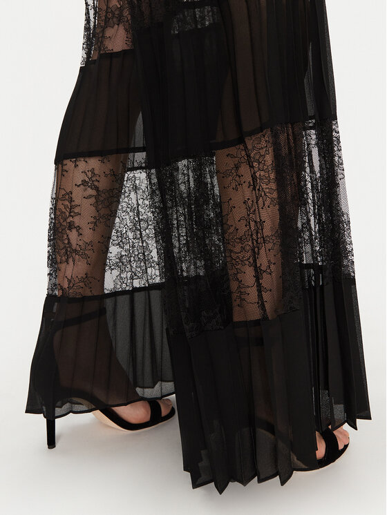 TWINSET TWINSET Pantaloni palazzo 251TP2782 Negru Wide Leg
