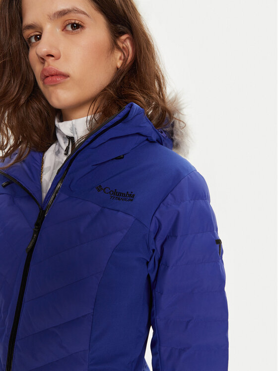 Columbia Columbia Lyžařská bunda Bird Mountain™ III 2085641 Modrá Slim Fit