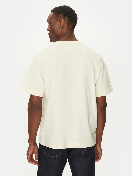 Jack&Jones Jack&Jones Majica Islington 12273019 Écru Loose Fit