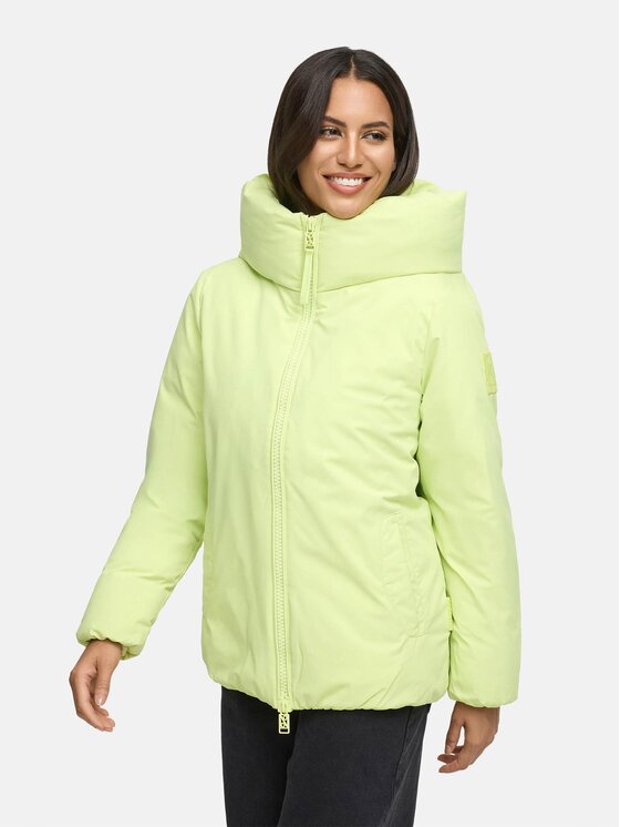 Navahoo Navahoo Kurtka zimowa Blütenlicht Zielony Regular Fit
