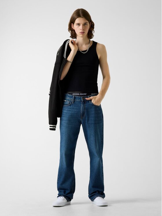 Guess Jeans Guess Jeans Jeansy 180469 Niebieski Regular Fit