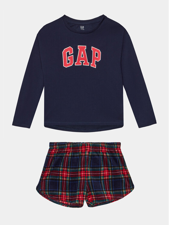 Gap Gap Pijama 810680-00 Bleumarin Regular Fit