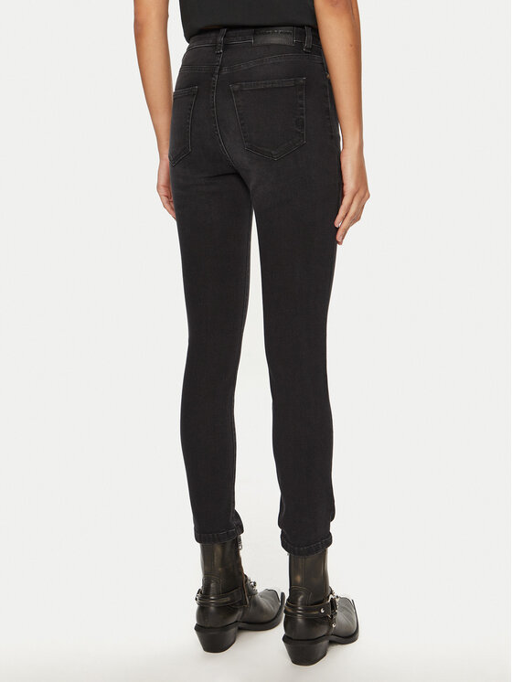 PINKO PINKO Τζιν 100169 A1RH Μαύρο Slim Fit