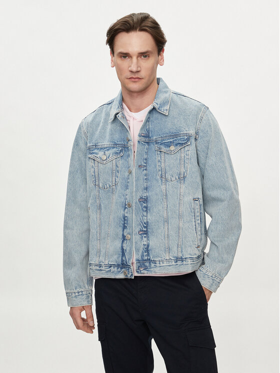 Gap Gap Geacă de blugi 819666-00 Albastru Regular Fit