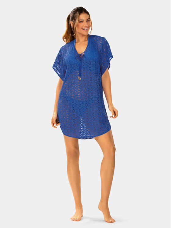 Feba Feba Vestito da spiaggia F122A Blu