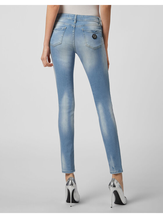 PHILIPP PLEIN PHILIPP PLEIN Jeggins 21931 Modrá