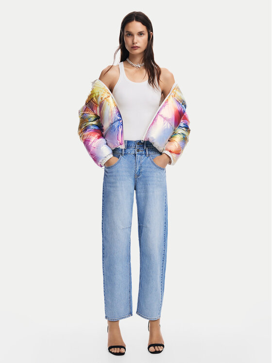 Desigual Desigual Giubbotto invernale Kalmar 24WWEW40 Multicolore Regular Fit