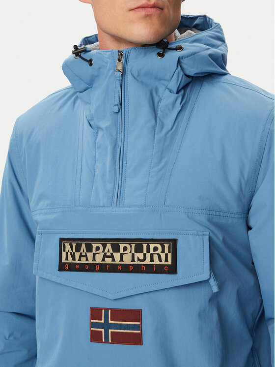 Napapijri Napapijri Kurtka anorak Rainforest Winter 3 P0A4GMC Niebieski Regular Fit
