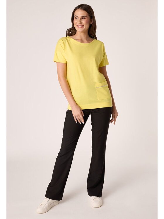 QUIOSQUE QUIOSQUE Blúzka QUIOSQUE 1OR014301 Žltá Regular Fit