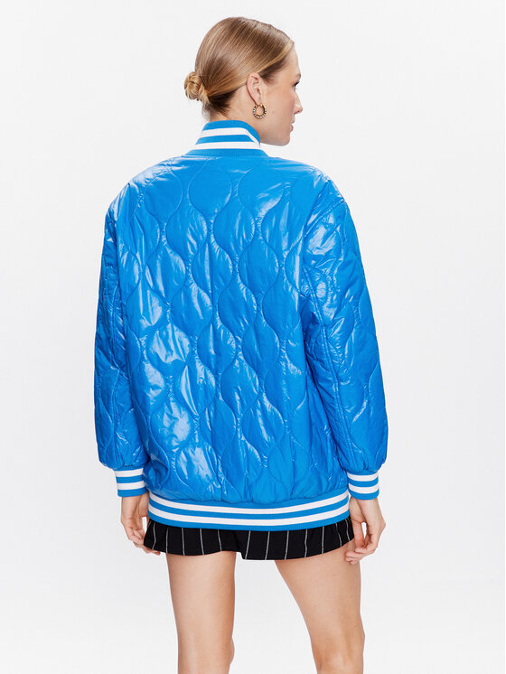 Tommy Jeans Tommy Jeans Kurtka bomber DW0DW15335 Niebieski Oversize