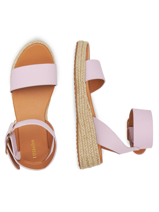 DeeZee DeeZee Espadryle QS276-1 Fioletowy