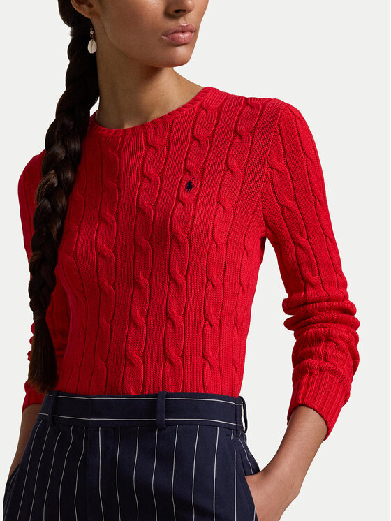 Polo Ralph Lauren Polo Ralph Lauren Πουλόβερ 211891640026 Κόκκινο Slim Fit