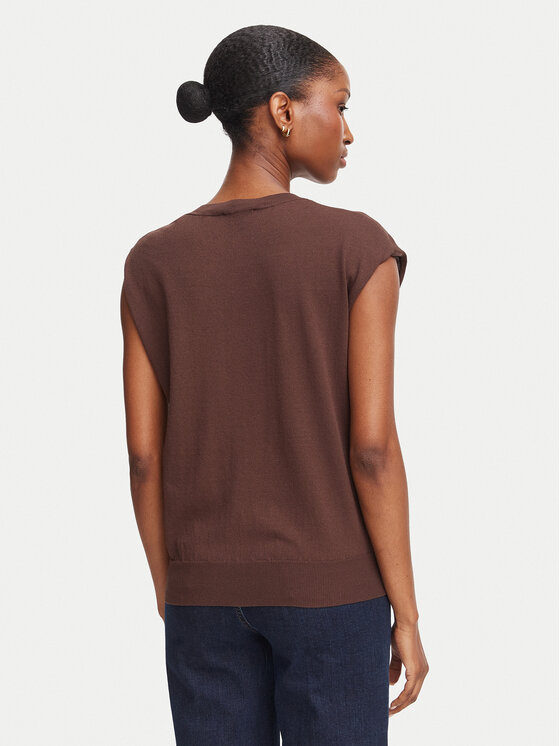 Morgan Morgan Blusa 262-MCHOCO Marrone scuro Regular Fit