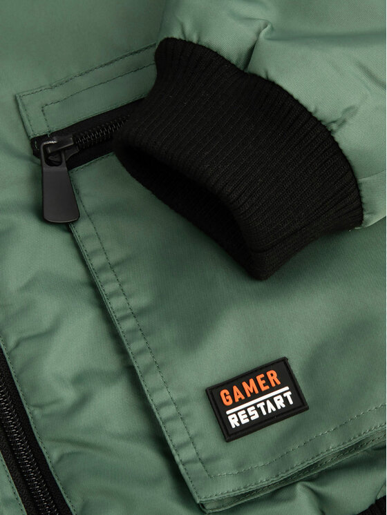 Coccodrillo Coccodrillo Prijelazna jakna WC4152705OBK Zelena Regular Fit