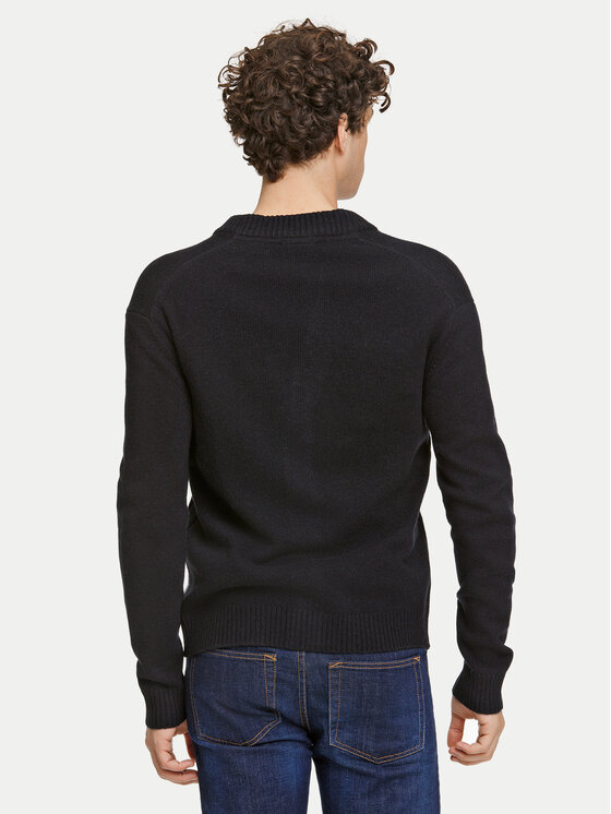 Lindbergh Lindbergh Kardiganas 30-800223 Juoda Comfort Fit