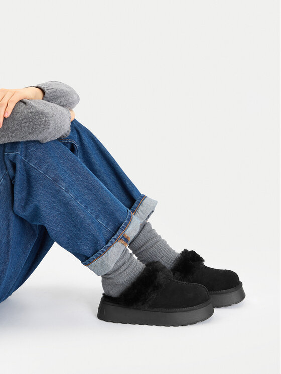 Badura Badura Pantofole EO-EDI-TS6292 Marrone