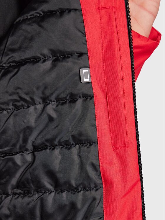 4F 4F Skijacke H4Z22-KUMN001 Rot Regular Fit