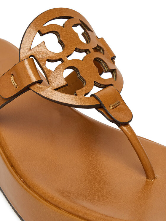 Tory Burch Tory Burch Σαγιονάρες Miller Wedge 175318 Καφέ