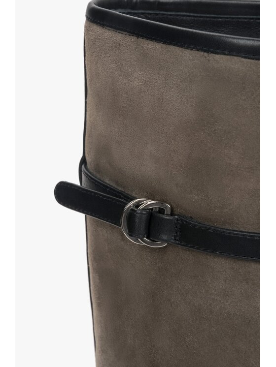 Estro Estro Čižmy ER00116685 Béžová