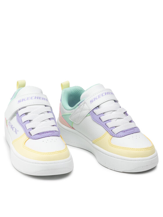 Skechers Skechers Sneakersy Sport Court 92 310156L/WMLT Bílá