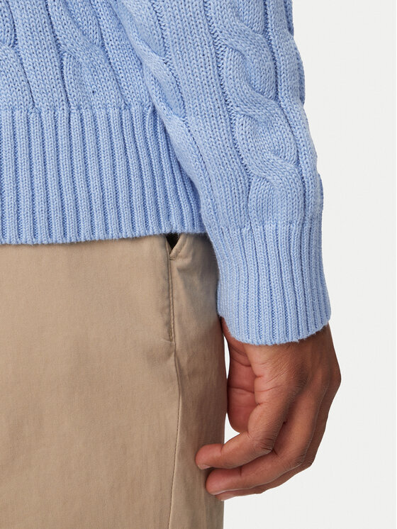 Polo Ralph Lauren Polo Ralph Lauren Pulover 710775885535 Albastru celest Regular Fit