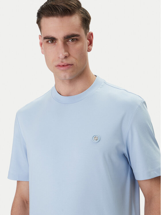 BOSS BOSS T-Shirt C-Taut 01 50555844 Błękitny Regular Fit