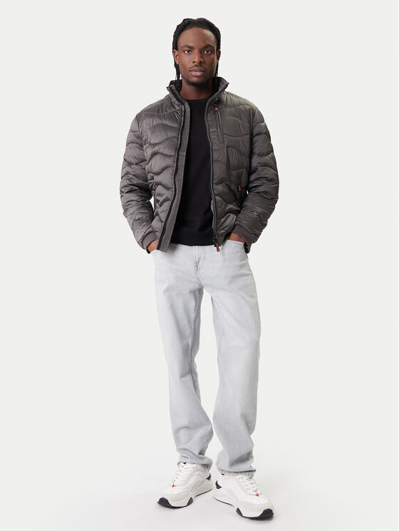 Guess Guess Kurtka przejściowa M6RL0M WDQ52 Szary Regular Fit
