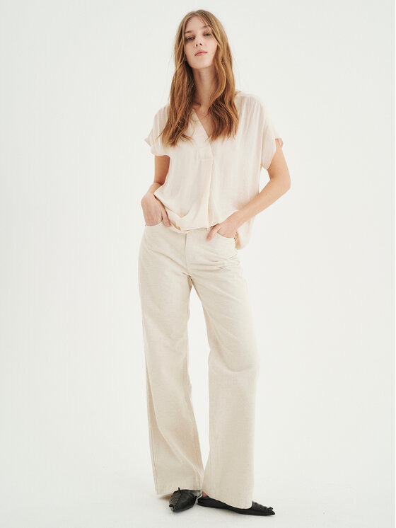 InWear InWear Μπλουζάκι Rinda 30105188 Μπεζ Loose Fit