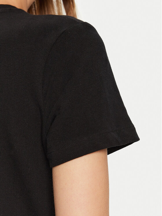 Guess Guess T-shirt V4BI04 KCBF1 Nero Slim Fit