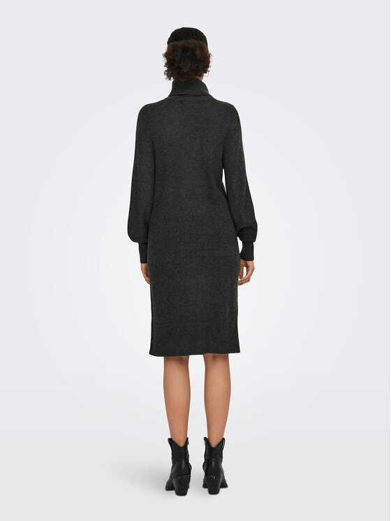 ONLY ONLY Džemper haljina 15309197 Siva Comfort Fit