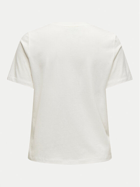 JDY JDY T-krekls Molly 15311675 Balts Regular Fit