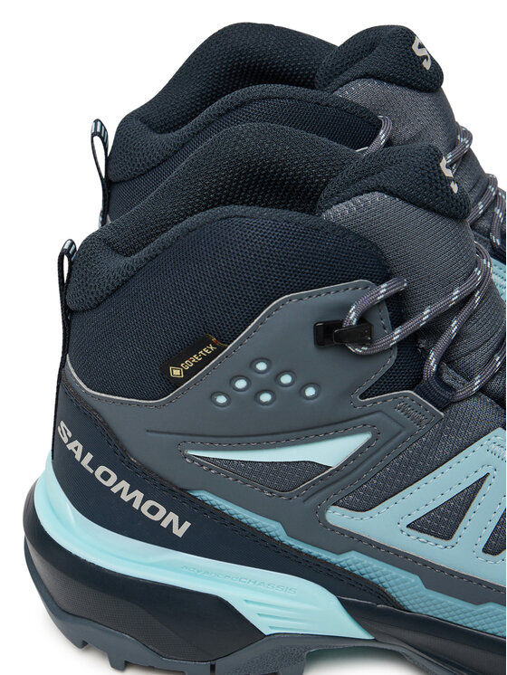 Salomon Salomon Pārgājienu apavi X Ultra 360 Mid Gore-Tex L47745100 Zaļš