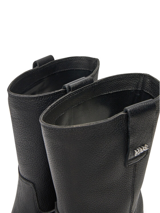 KARL LAGERFELD KARL LAGERFELD Botki KL41874 Czarny