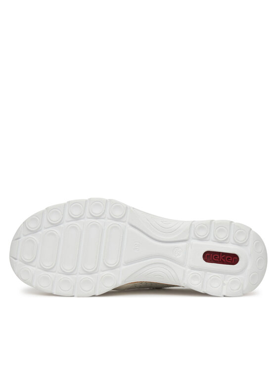 Rieker Rieker Pantofi N4251-80 Alb