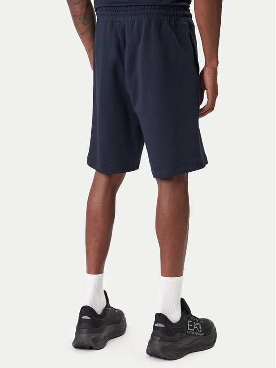 EA7 Emporio Armani EA7 Emporio Armani Pantaloni scurți sport 7M001414 AF22266 UB102 Bleumarin Regular Fit