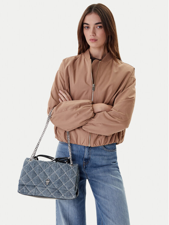 Marc Jacobs Marc Jacobs Handtasche The Quilted Denim Dual Convertible 2P5HCR019H03 Blau