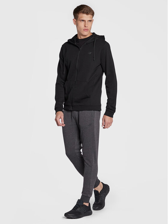 4F 4F Суитшърт H4Z22-BLM353 Черен Regular Fit