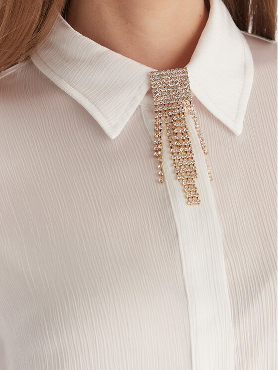 Fracomina Fracomina Camicia FQ25WT6004W41101 Bianco Regular Fit
