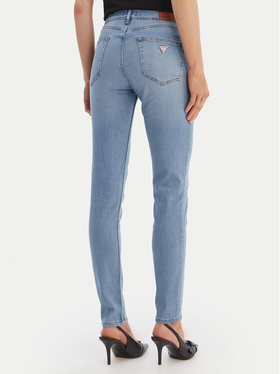 Guess Jeans Guess Jeans Džinsai W5YA92 D7043 Mėlyna Slim Fit